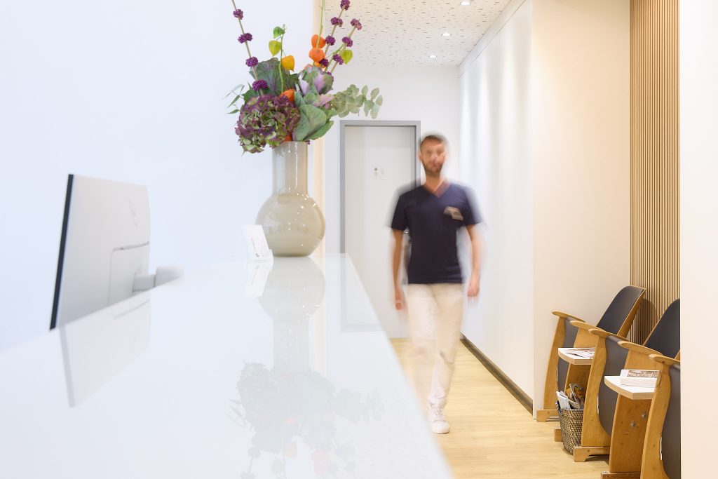 Moderne, unaufgeregte Räume. Und möglichst ganz ohne Wartezeiten!